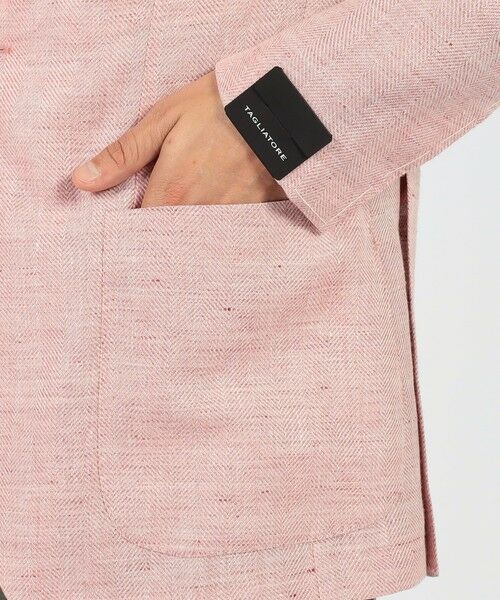 TOMORROWLAND / トゥモローランド テーラードジャケット | TAGLIATORE G-DAKAR22K リネンウール シングルブレステッド2Bジャケット | 詳細9