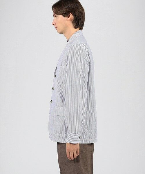 TOMORROWLAND / トゥモローランド テーラードジャケット | Justo Gimeno TEBA JAKCKET コットンシアサッカージャケット | 詳細3