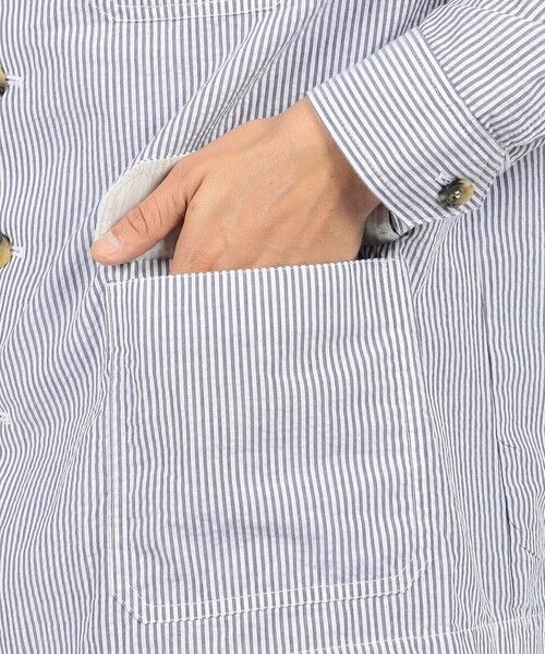 TOMORROWLAND / トゥモローランド テーラードジャケット | Justo Gimeno TEBA JAKCKET コットンシアサッカージャケット | 詳細8