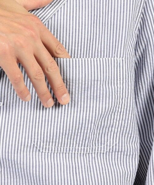 TOMORROWLAND / トゥモローランド テーラードジャケット | Justo Gimeno TEBA JAKCKET コットンシアサッカージャケット | 詳細9