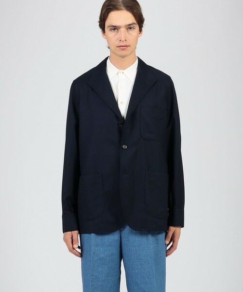 TOMORROWLAND / トゥモローランド テーラードジャケット | Justo Gimeno TEBA JAKCKET ウールホップサックジャケット | 詳細2