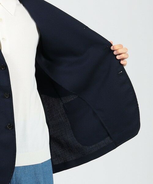 TOMORROWLAND / トゥモローランド テーラードジャケット | Justo Gimeno TEBA JAKCKET ウールホップサックジャケット | 詳細5
