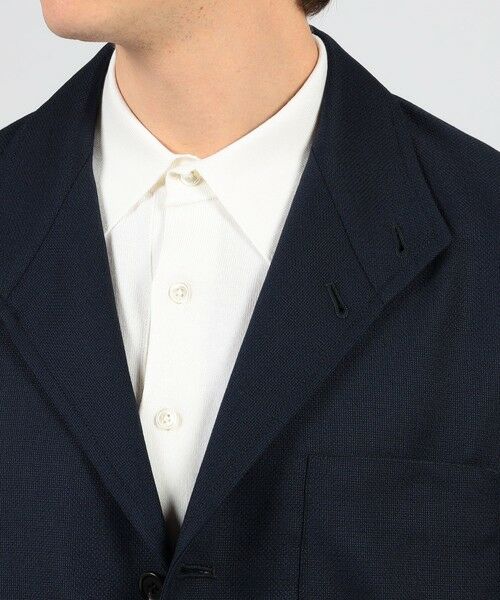 TOMORROWLAND / トゥモローランド テーラードジャケット | Justo Gimeno TEBA JAKCKET ウールホップサックジャケット | 詳細6