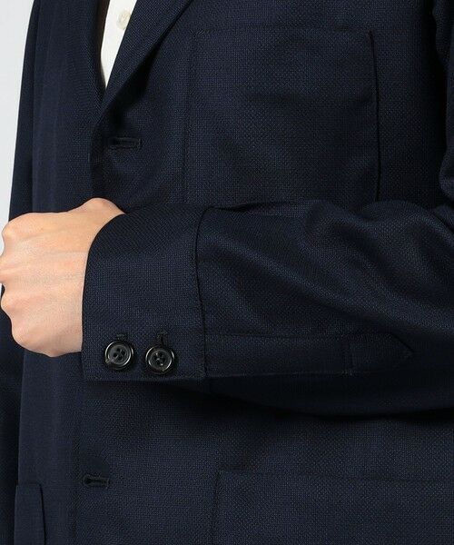 TOMORROWLAND / トゥモローランド テーラードジャケット | Justo Gimeno TEBA JAKCKET ウールホップサックジャケット | 詳細7