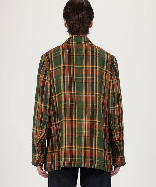 TOMORROWLAND / トゥモローランド テーラードジャケット | Drake’s リネンマドラスチェック シングルブレステッド3Bジャケット | 詳細4