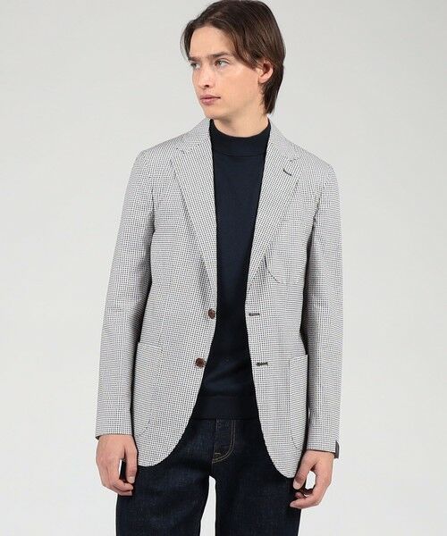 TOMORROWLAND / トゥモローランド テーラードジャケット | Errico Formicola コットン シングルブレステッド2Bジャケット | 詳細1