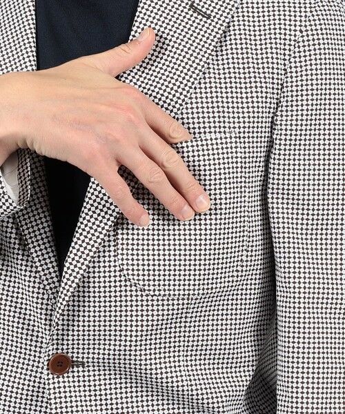 TOMORROWLAND / トゥモローランド テーラードジャケット | Errico Formicola コットン シングルブレステッド2Bジャケット | 詳細9