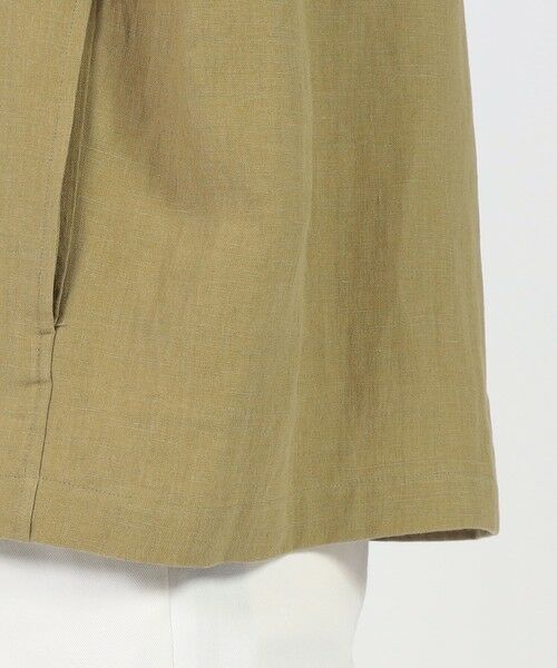 TOMORROWLAND / トゥモローランド ブルゾン | CARUSO リネン スタンドカラーブルゾン | 詳細10