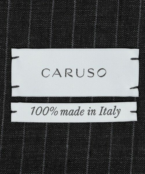 TOMORROWLAND / トゥモローランド ブルゾン | CARUSO リネンストライプ スタンドカラーブルゾン | 詳細12