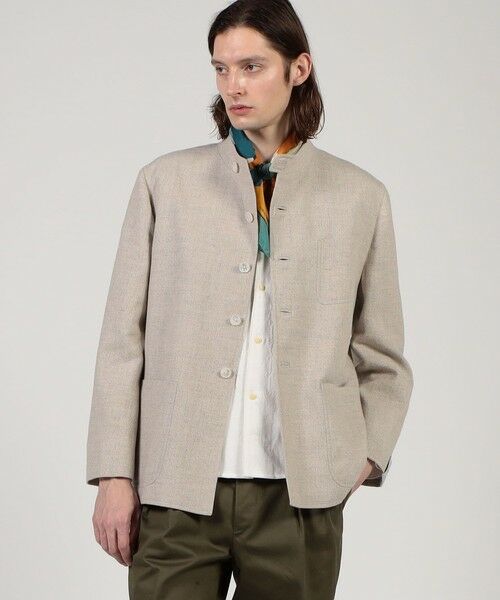 TOMORROWLAND / トゥモローランド ブルゾン | 【別注】CARUSO コットンリネンウール フォレスティエールジャケット | 詳細1