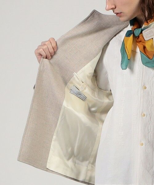 TOMORROWLAND / トゥモローランド ブルゾン | 【別注】CARUSO コットンリネンウール フォレスティエールジャケット | 詳細5