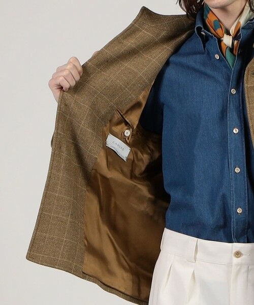 TOMORROWLAND / トゥモローランド ブルゾン | 【別注】CARUSO シルクリネン フォレスティエールジャケット | 詳細5