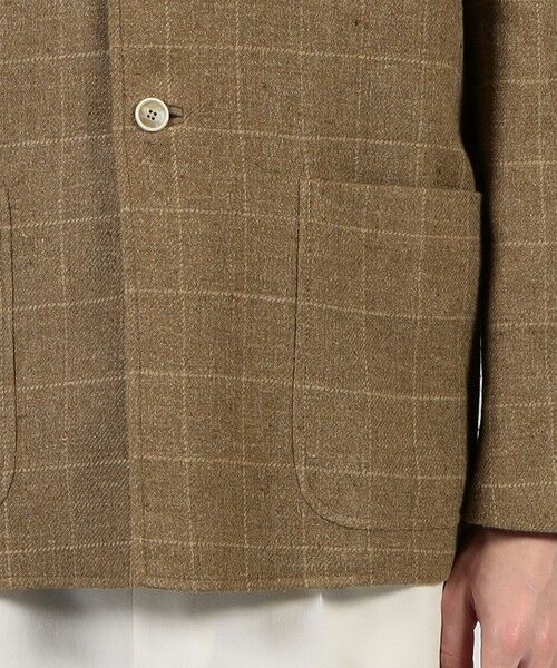 TOMORROWLAND / トゥモローランド ブルゾン | 【別注】CARUSO シルクリネン フォレスティエールジャケット | 詳細8