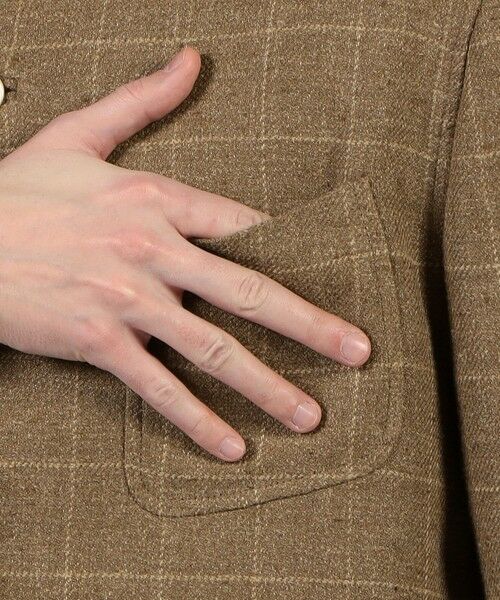 TOMORROWLAND / トゥモローランド ブルゾン | 【別注】CARUSO シルクリネン フォレスティエールジャケット | 詳細9