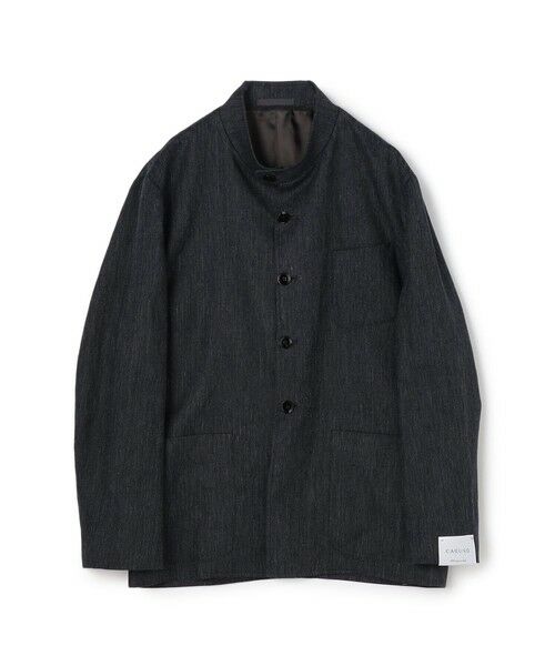 TOMORROWLAND / トゥモローランド ブルゾン | 【別注】CARUSO リネンウール フォレスティエールジャケット(19 チャコールグレー)