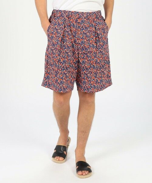 TOMORROWLAND / トゥモローランド ショート・ハーフ・半端丈パンツ | HAVERSACK ATTIRE コットン総柄 イージーショーツ | 詳細1