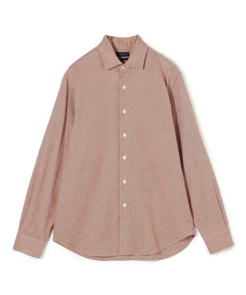 TOMORROWLAND/トゥモローランド コットンカシミヤフランネル ロングスリーブシャツ 36 レッド系 S TOMORROWLAND/トゥモローランド コットンカシミヤフランネル ロングスリーブシャツ 36 レッド系 S