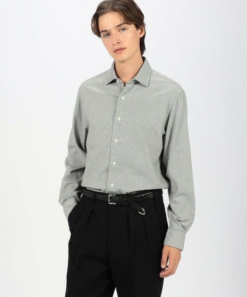 TOMORROWLAND / トゥモローランド シャツ・ブラウス | コットンカシミヤフランネル ロングスリーブシャツ | 詳細1