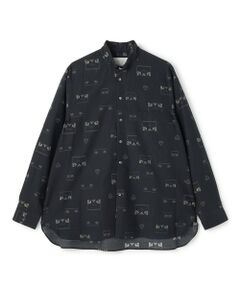 TOMORROWLAND / トゥモローランド シャツ・ブラウス | コットンシルクプリント ロングスリーブシャツ