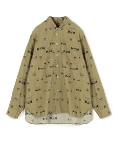 TOMORROWLAND / トゥモローランド シャツ・ブラウス | コットンシルクプリント ロングスリーブシャツ