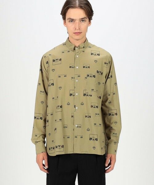 TOMORROWLAND / トゥモローランド シャツ・ブラウス | コットンシルクプリント ロングスリーブシャツ | 詳細2