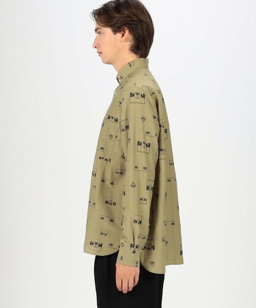 TOMORROWLAND / トゥモローランド シャツ・ブラウス | コットンシルクプリント ロングスリーブシャツ | 詳細3