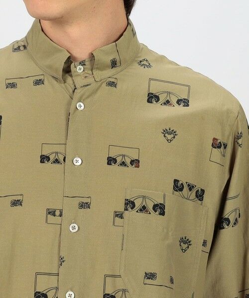 TOMORROWLAND / トゥモローランド シャツ・ブラウス | コットンシルクプリント ロングスリーブシャツ | 詳細5