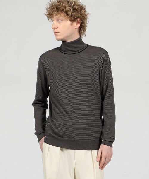 TOMORROWLAND / トゥモローランド ニット・セーター | TOMORROWLAND tricot スーパーファインメリノウール タートルネック S-WOOL | 詳細1