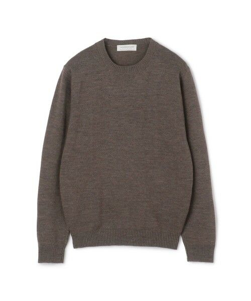 TOMORROWLAND / トゥモローランド ニット・セーター | TOMORROWLAND tricot メリノベーシック クルーネックプルオーバー(45 ブラウン)