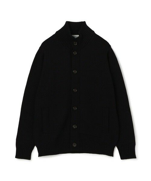 TOMORROWLAND / トゥモローランド カーディガン・ボレロ | TOMORROWLAND tricot ウール スタンドカラーニットカーディガン(69 ネイビー)
