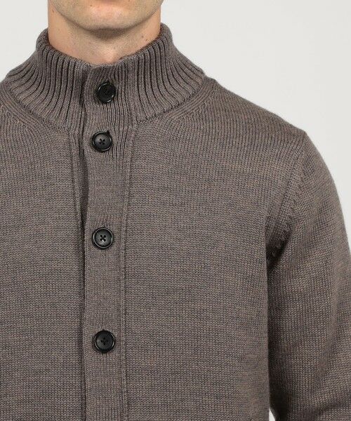 TOMORROWLAND / トゥモローランド カーディガン・ボレロ | TOMORROWLAND tricot ウール スタンドカラーニットカーディガン | 詳細5