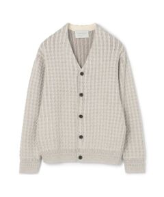 TOMORROWLAND / トゥモローランド カーディガン・ボレロ | TOMORROWLAND tricot アルパカポリエステルケーブル Vネックカーディガン