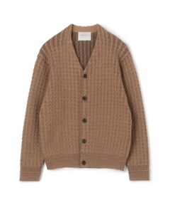 TOMORROWLAND / トゥモローランド カーディガン・ボレロ | TOMORROWLAND tricot アルパカポリエステルケーブル Vネックカーディガン