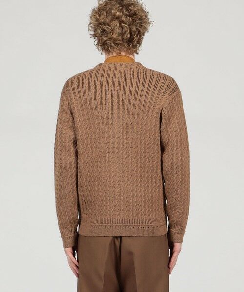 TOMORROWLAND / トゥモローランド カーディガン・ボレロ | TOMORROWLAND tricot アルパカポリエステルケーブル Vネックカーディガン | 詳細4