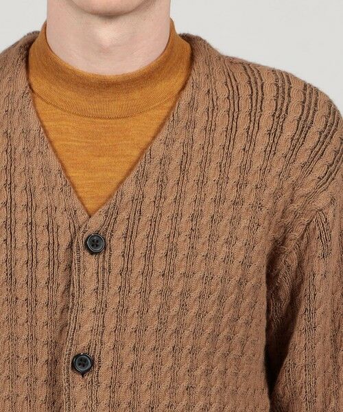 TOMORROWLAND / トゥモローランド カーディガン・ボレロ | TOMORROWLAND tricot アルパカポリエステルケーブル Vネックカーディガン | 詳細5