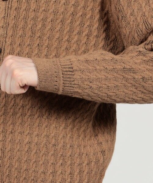 TOMORROWLAND / トゥモローランド カーディガン・ボレロ | TOMORROWLAND tricot アルパカポリエステルケーブル Vネックカーディガン | 詳細7