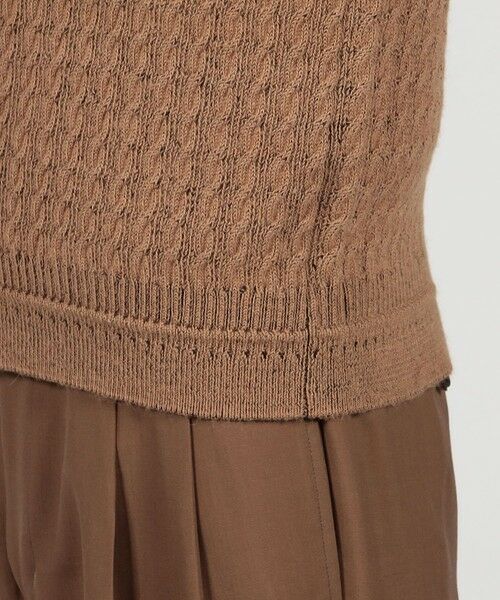 TOMORROWLAND / トゥモローランド カーディガン・ボレロ | TOMORROWLAND tricot アルパカポリエステルケーブル Vネックカーディガン | 詳細8