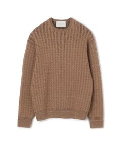 TOMORROWLAND / トゥモローランド ニット・セーター | TOMORROWLAND tricot アルパカポリエステルケーブル クルーネックプルオーバー
