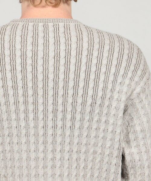 TOMORROWLAND / トゥモローランド ニット・セーター | TOMORROWLAND tricot アルパカポリエステルケーブル クルーネックプルオーバー | 詳細6