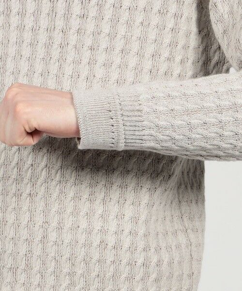 TOMORROWLAND / トゥモローランド ニット・セーター | TOMORROWLAND tricot アルパカポリエステルケーブル クルーネックプルオーバー | 詳細7