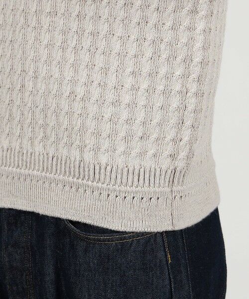 TOMORROWLAND / トゥモローランド ニット・セーター | TOMORROWLAND tricot アルパカポリエステルケーブル クルーネックプルオーバー | 詳細8