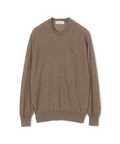 TOMORROWLAND/トゥモローランド TOMORROWLAND tricot カシミヤ クルーネックプルオーバー 45 ライトブラウン M