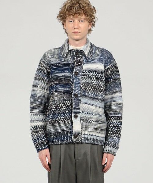 TOMORROWLAND / トゥモローランド ニット・セーター | TOMORROWLAND tricot ウール アクリル ニットブルゾン | 詳細2