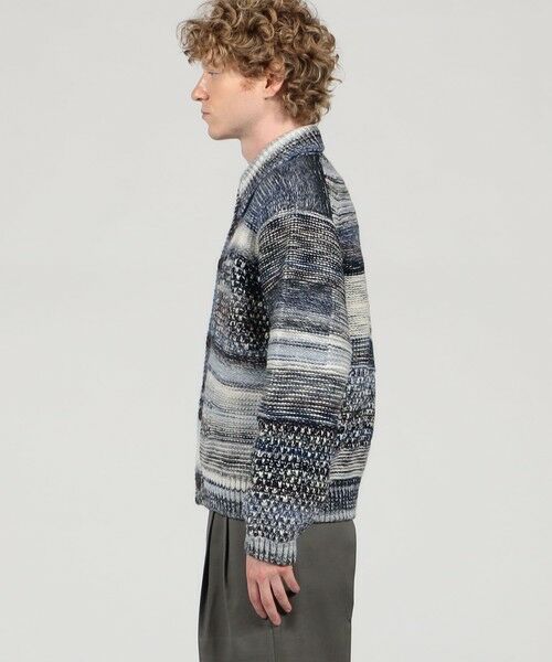 TOMORROWLAND tricot ウール アクリル ニットブルゾン （ニット