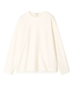 TOMORROWLAND / トゥモローランド カットソー | コットン 接結 クルーネックカットソー