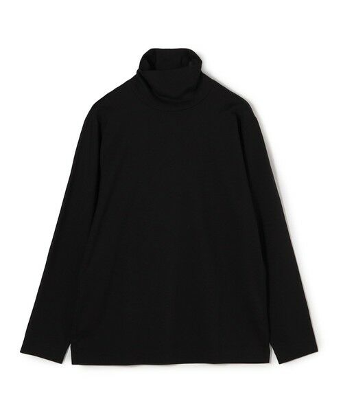 TOMORROWLAND/トゥモローランド 60/3スビンコットン タートルネック ロングスリーブカットソー 17 チャコールグレー L