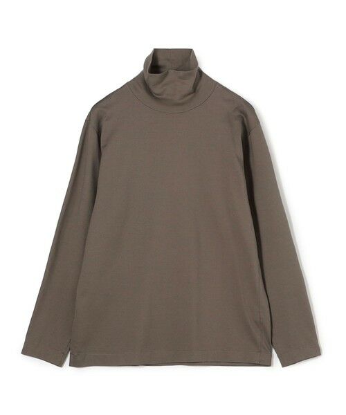 TOMORROWLAND / トゥモローランド カットソー | 60/3スビンコットン タートルネック ロングスリーブカットソー(45 ライトブラウン)