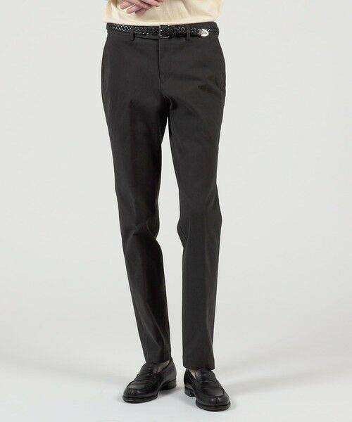 TOMORROWLAND / トゥモローランド スラックス・ドレスパンツ | コットンポリウレタン ピーチスキンイージースラックス SONDRIO | 詳細1