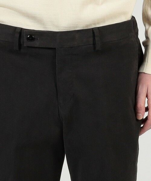 TOMORROWLAND / トゥモローランド スラックス・ドレスパンツ | コットンポリウレタン ピーチスキンイージースラックス SONDRIO | 詳細5