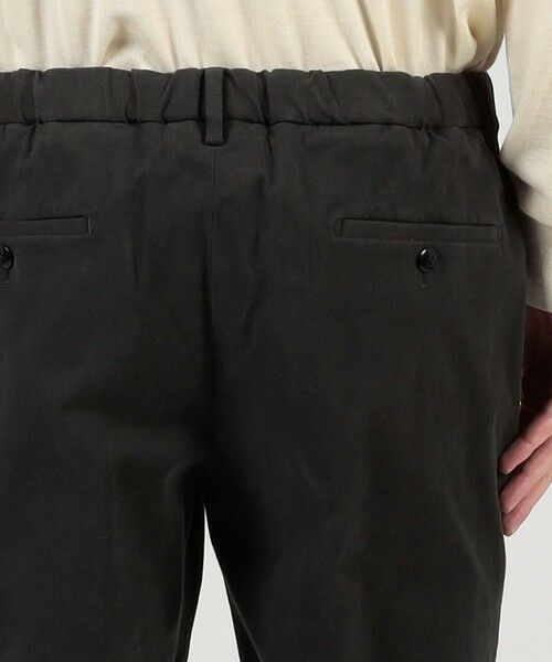 TOMORROWLAND / トゥモローランド スラックス・ドレスパンツ | コットンポリウレタン ピーチスキンイージースラックス SONDRIO | 詳細6